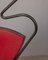 Vintage Italian Sculpture Chair in Iron and Fabric, 1970s, Image 8