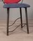Vintage Italian Sculpture Chair in Iron and Fabric, 1970s, Image 10