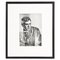 Man Ray, Imagen solarizada de Georges Braque, 1982, huecograbado, Imagen 1