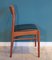 Vintage Danish Teak Chair with Curved Backrest, 1960s, Image 3