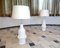 Large Bisque Relief Porcelain Table Lamps from Kaiser, 1960s, Set of 2 12