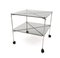 Vintage Glass Biplano Serving Carts by Bruno Munari for Robots, 1972, Set of 2 5