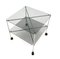 Vintage Glass Biplano Serving Carts by Bruno Munari for Robots, 1972, Set of 2 7