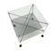 Vintage Glass Biplano Serving Carts by Bruno Munari for Robots, 1972, Set of 2 6