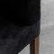 Black Velvet Chairs, 1970s, Set of 4, Image 10