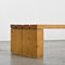 Große Holzbank von Les Arcs von Charlotte Perriand, 1985 6