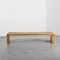 Große Holzbank von Les Arcs von Charlotte Perriand, 1985 10