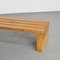 Große Holzbank von Les Arcs von Charlotte Perriand, 1985 1