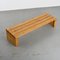Große Holzbank von Les Arcs von Charlotte Perriand, 1985 11