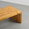 Große Holzbank von Les Arcs von Charlotte Perriand, 1985 2
