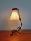 Tischlampe aus Schmiedeeisen & Glaspaste von Schneider, 1920er 16