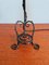 Tischlampe aus Schmiedeeisen & Glaspaste von Schneider, 1920er 9