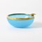 Cendrier en Verre Opalin Bleu par Vincenzo Nason, Italie, 1960s 6