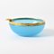 Cendrier en Verre Opalin Bleu par Vincenzo Nason, Italie, 1960s 5
