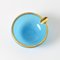 Cendrier en Verre Opalin Bleu par Vincenzo Nason, Italie, 1960s 7