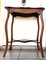 Jugendstil Beistelltisch mit Regal aus Eschenholz, 1940er 24