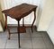 Jugendstil Beistelltisch mit Regal aus Eschenholz, 1940er 18