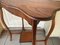Jugendstil Beistelltisch mit Regal aus Eschenholz, 1940er 4