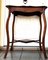 Jugendstil Beistelltisch mit Regal aus Eschenholz, 1940er 26
