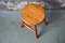 Vintage Pine Farm Stool, Image 4