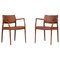 Modell 65 Esszimmerstühle von Niels O. Møller für JL Møllers, 1960er, 2er Set 1