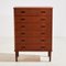 Brown Teak Dresser, 1960s 1