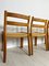 Vintage Danish Teak and Papercord Dining Chairs 84 by Niels O. Møller for Jl Møller, 1960s, Set of 6, Image 10