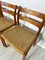 Vintage Danish Teak and Papercord Dining Chairs 84 by Niels O. Møller for Jl Møller, 1960s, Set of 6, Image 6