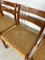 Vintage Danish Teak and Papercord Dining Chairs 84 by Niels O. Møller for Jl Møller, 1960s, Set of 6, Image 8