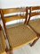 Vintage Danish Teak and Papercord Dining Chairs 84 by Niels O. Møller for Jl Møller, 1960s, Set of 6, Image 4