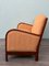 Antique Art Deco Sofa in Bentwood, 1930s 2