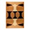 Moderner rechteckiger Safran Teppich von Tapis Studio für Hommés Studio 1