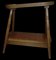 Vintage Wooden Shoe Shine Cabinet, 1960s, Image 1