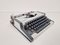 Vintage Traveller De Luxe Typewriter with Case by Olympia, 1970s 5
