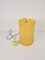 Vintage Yellow Pendant Polyester Sugar Tube Lamp, 1960s, Image 13