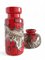 West German Fat Lava Decor Ceramic Vases from Scheurich Keramik, 1960s, Set of 2 4