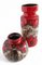 West German Fat Lava Decor Ceramic Vases from Scheurich Keramik, 1960s, Set of 2 6