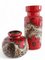 West German Fat Lava Decor Ceramic Vases from Scheurich Keramik, 1960s, Set of 2 8