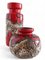 West German Fat Lava Decor Ceramic Vases from Scheurich Keramik, 1960s, Set of 2 2