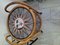 Mid-Century Italian Modern Bamboo Drinks Trolley 3