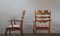 Fauteuils Brutaliste Vintage Razorblade en Chêne par Henning Kjærnulf, 1960s, Set de 2 17