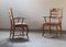 Fauteuils Brutaliste Vintage Razorblade en Chêne par Henning Kjærnulf, 1960s, Set de 2 18