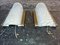 Brass and Glass Wall Lights by Fischer Leuchten, 1970s, Set of 2 11