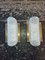 Brass and Glass Wall Lights by Fischer Leuchten, 1970s, Set of 2 1