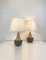 Lampade da tavolo grandi in ceramica di Einar Johansen per Soholm, Scandinavia, anni '60, set di 2, Immagine 13