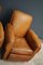 French Leather Club Chairs, 1940s, Set of 2 5