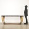 Table Basse en Noyer, 1940s 2