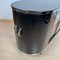 Carrello bar Art Deco, laccato nero, mogano, cromato, Francia 1930, Immagine 9