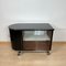 Carrello bar Art Deco, laccato nero, mogano, cromato, Francia 1930, Immagine 5