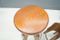 Solid Wooden Stools, 1960s, Set of 5, Image 12